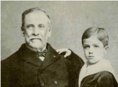 The Pasteur Institute maintains historical documents and images from Pastuer's life. Here we see Louis Pasteur with Joseph Meister, the first human to receive Pasteur's rabies vaccination.
